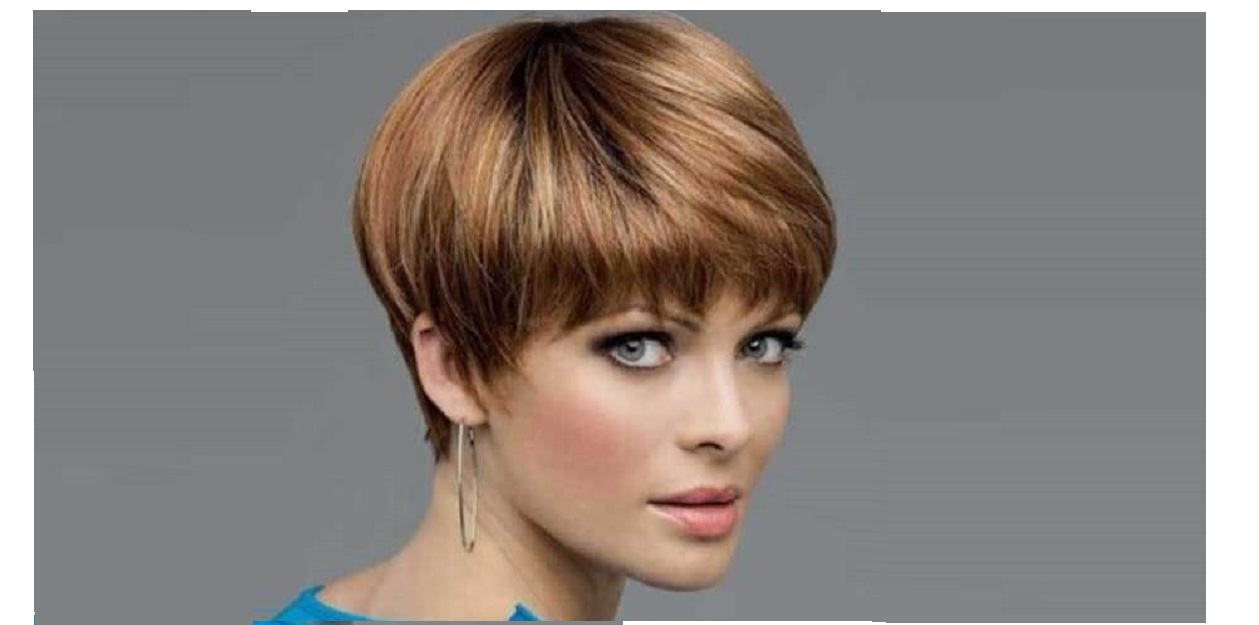 wedge haircut with bangs