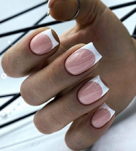 French colored nails