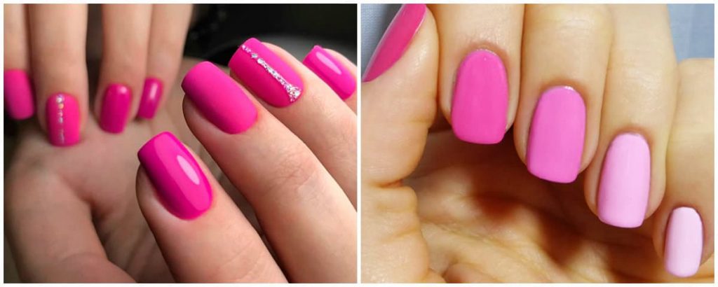 pink nails 2021