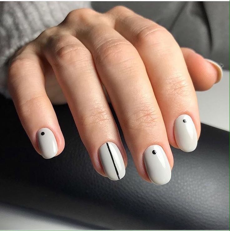 oval gel nails