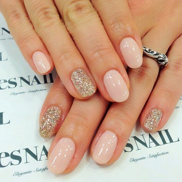oval gel nails
