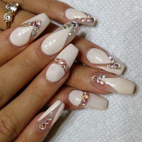 glitter gel nails