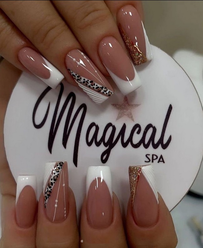 Unghii gel french