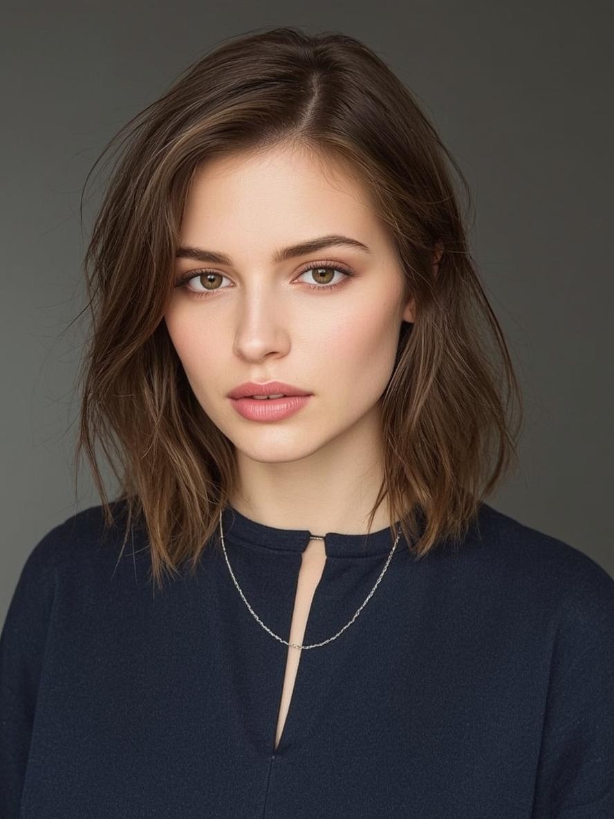 Fuller collarbone bob with a strong perimeter and subtle movement