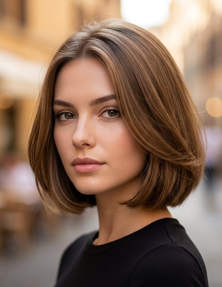 Chin-Length Italian Bob